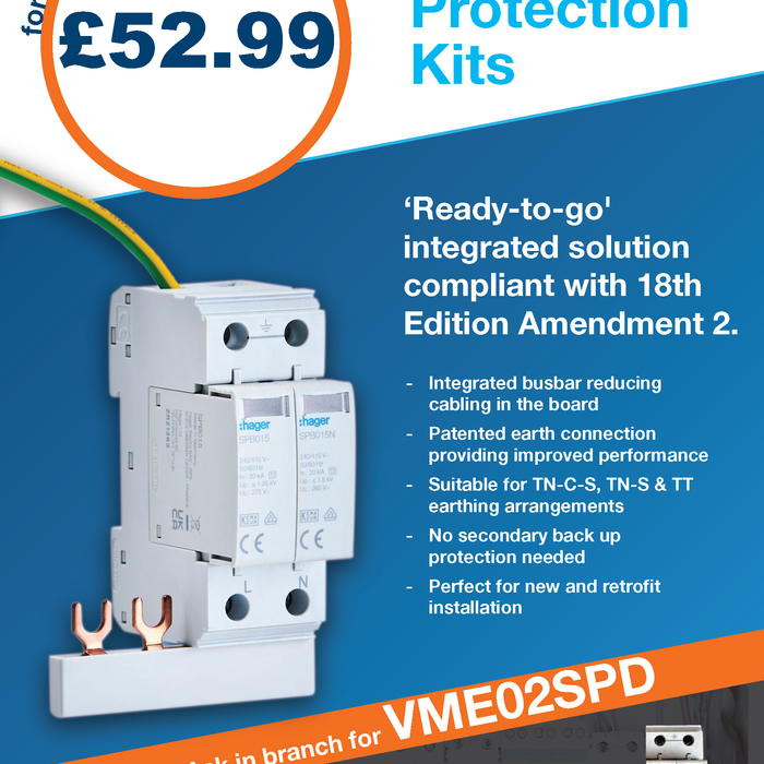 Hager Surge Protection Devices (SPD's)