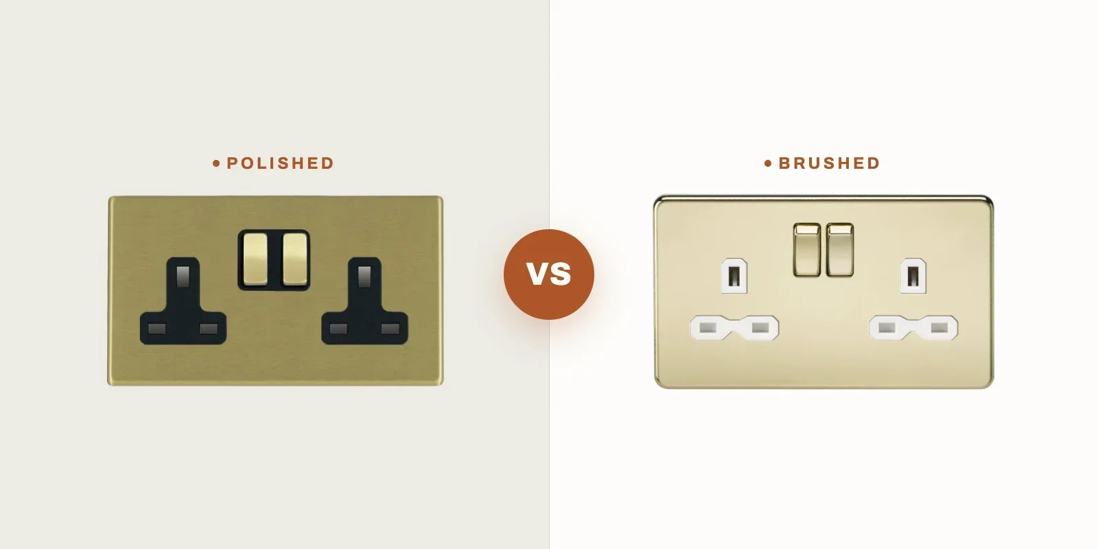One Metal, Two Finishes: Understanding Polished and Brushed Sockets