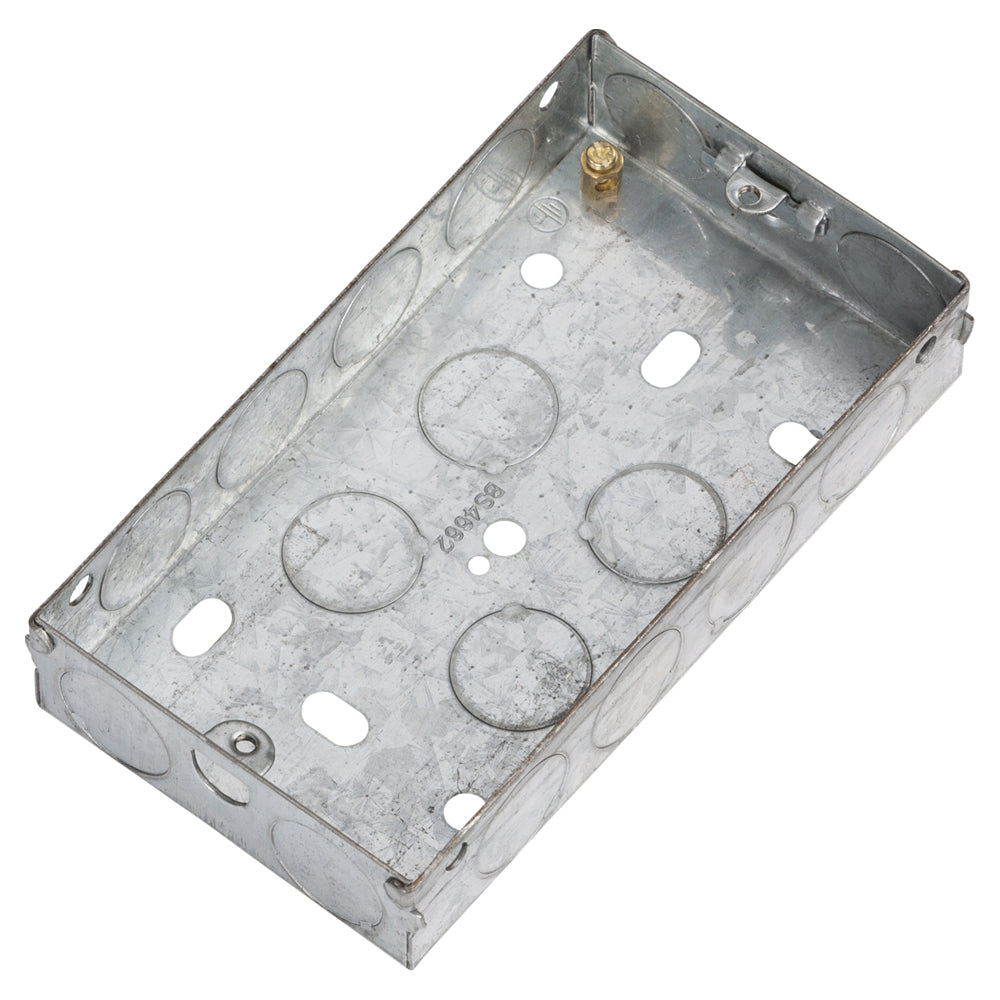 Knightsbridge Galvanized Steel Back Boxes