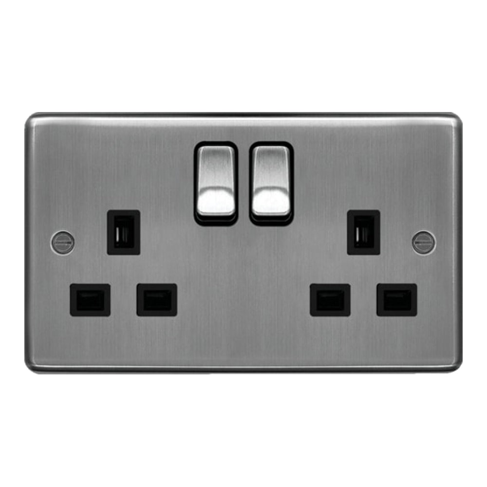 Hager Sollysta Decorative Raised Plate Switches & Sockets