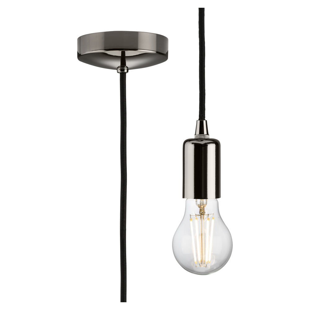 Knightsbridge 1.8M Contemporary Metal Pendant Sets