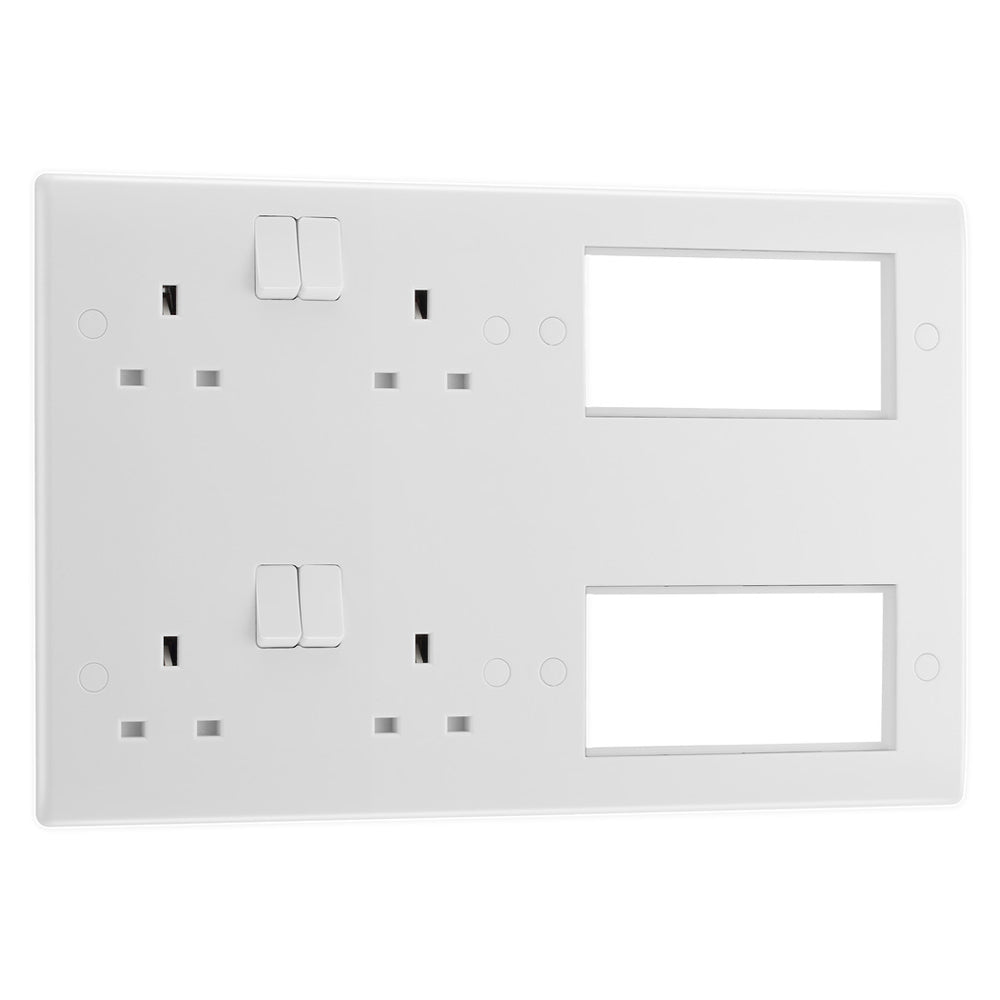 Function Plate Assembly Three Way Combination Plates for Multi-Functional Wiring — westbasedirect.com