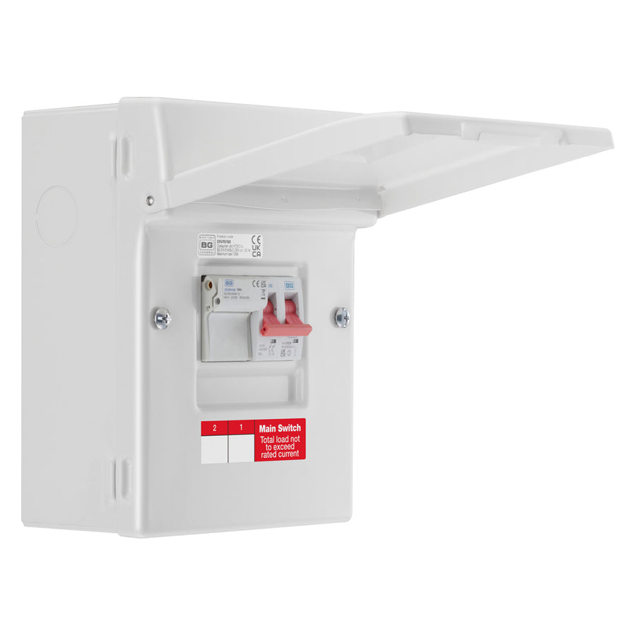 BG Fortress Fused Switch Consumer Units
