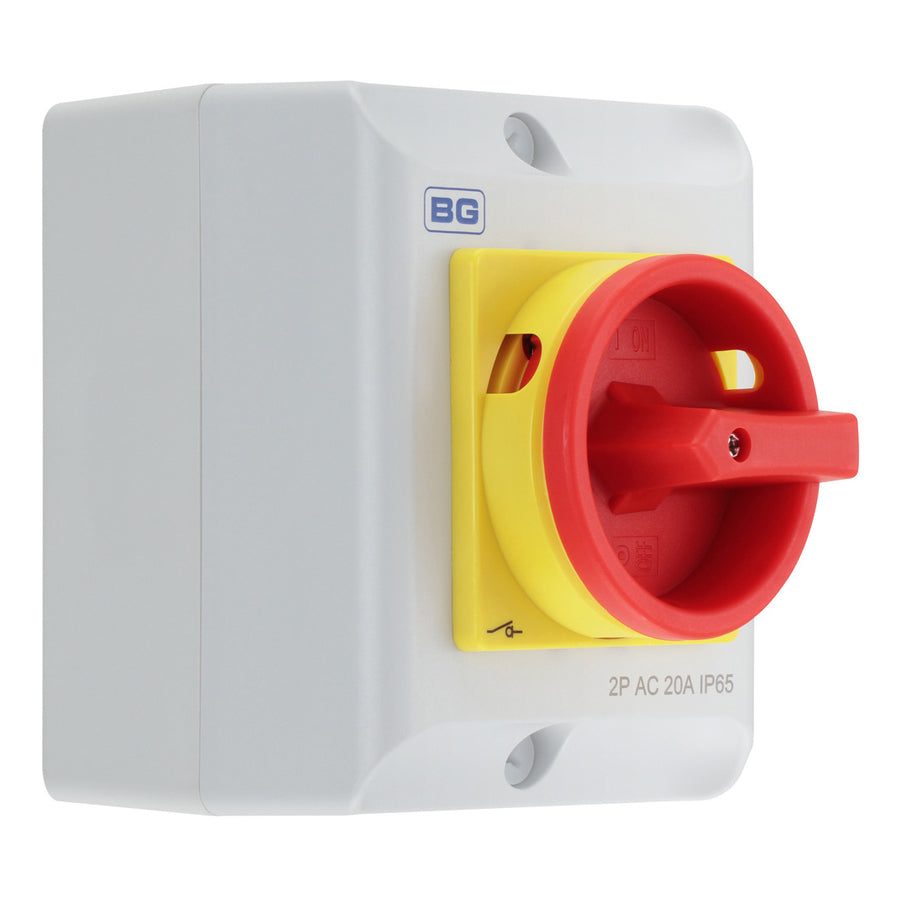 BG Fortress Rotary Isolators 2-Pole