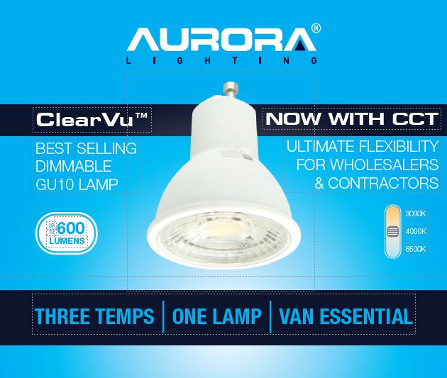 Aurora ClearVu CCT GU10 LED Bulbs