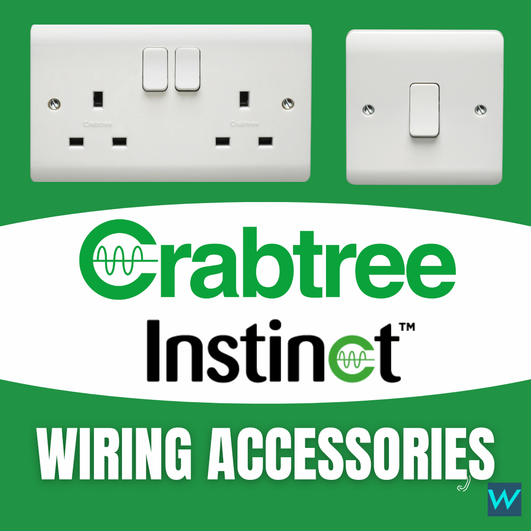 Crabtree Instinct White Moulded