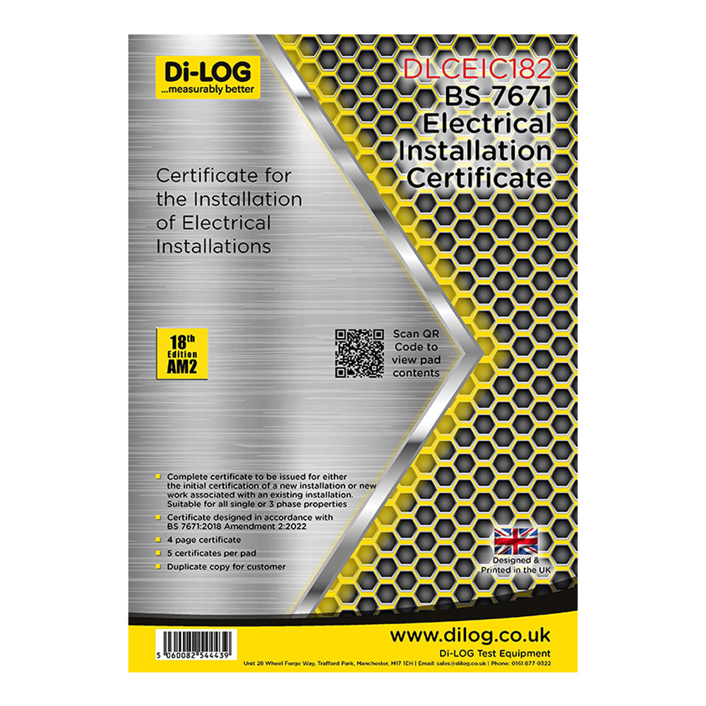 Di-LOG Certificate Pads