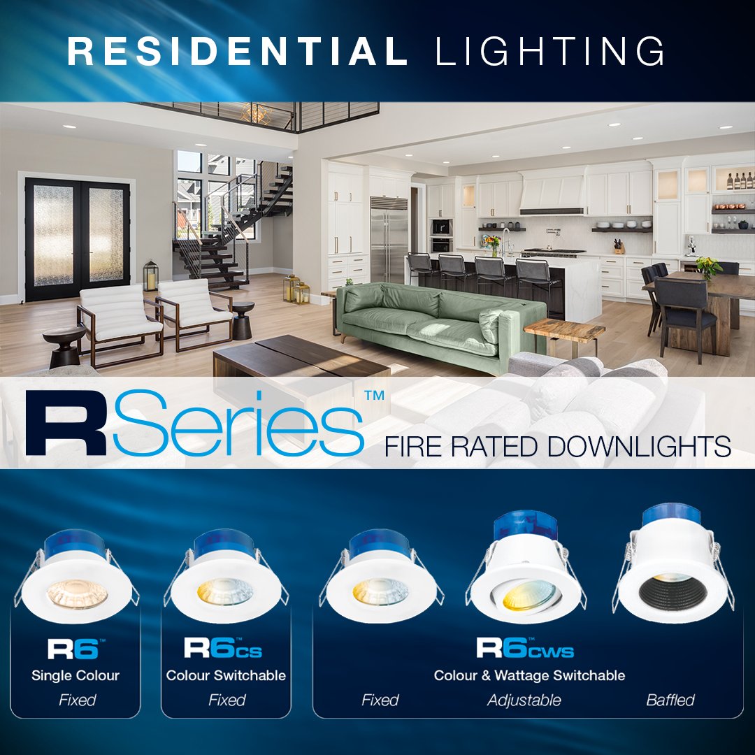 Aurora RSeries Fire-Rated LED Downlights