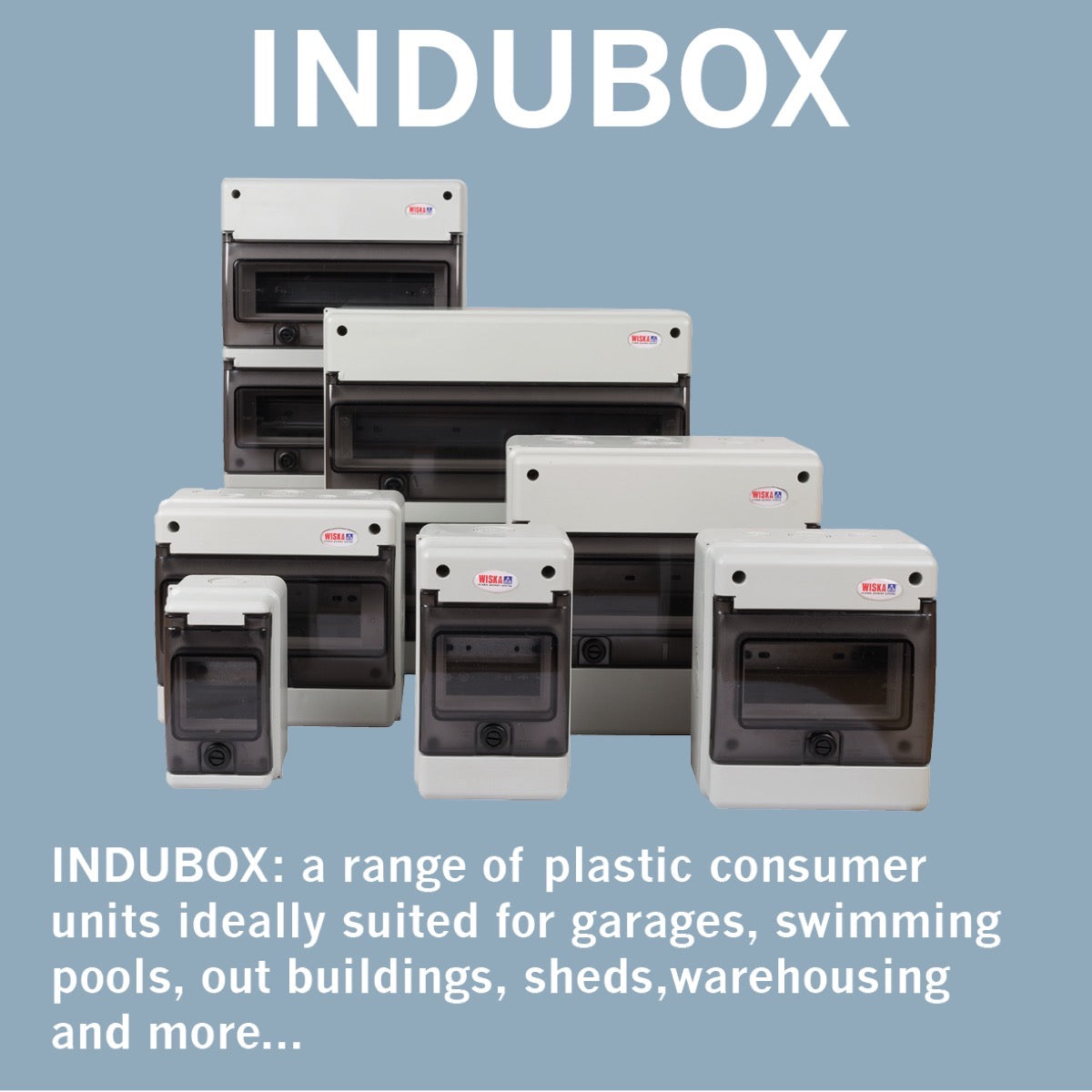 Wiska INDUBOX IP65 Distribution Enclosures