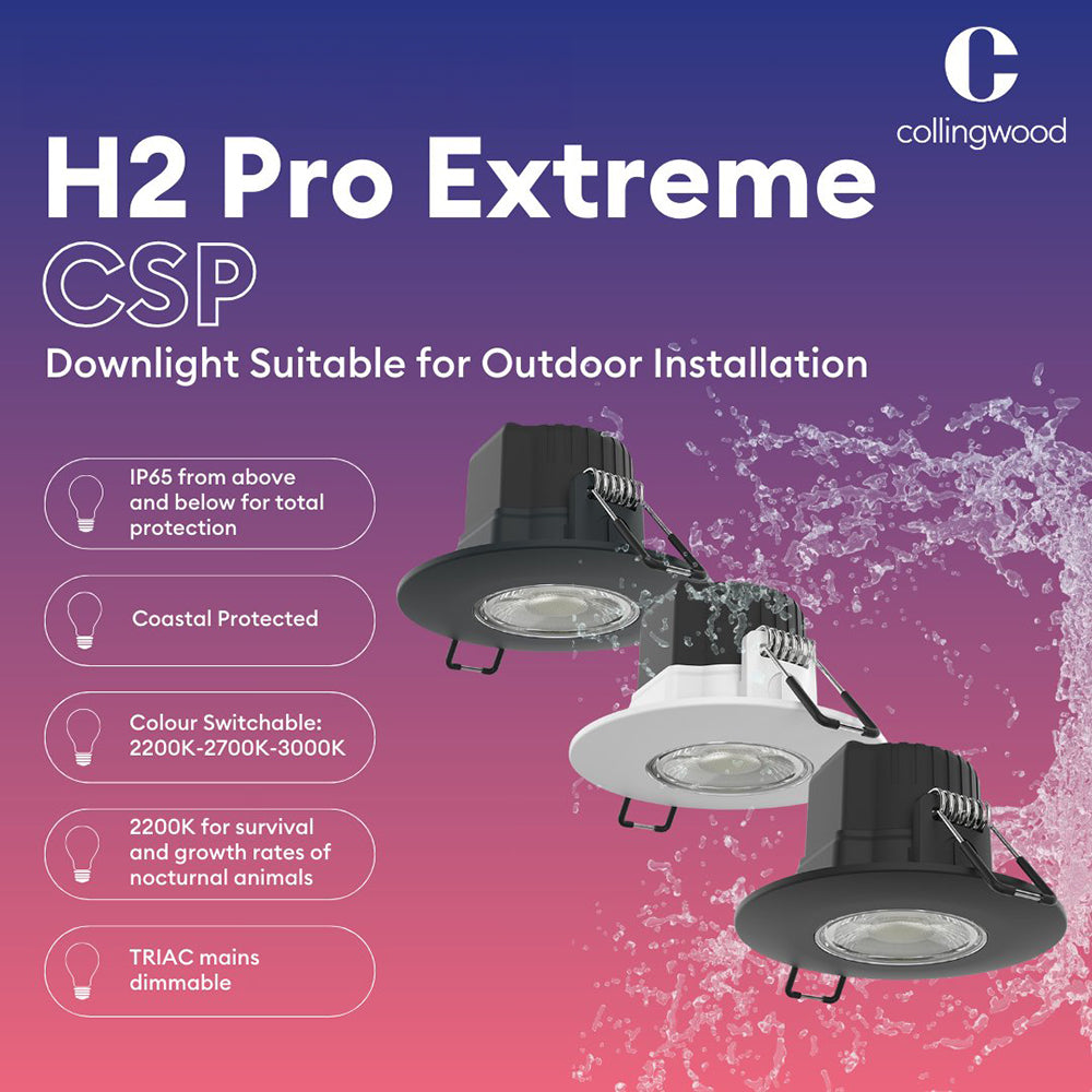 Collingwood H2 Pro Extreme CSP Downlights