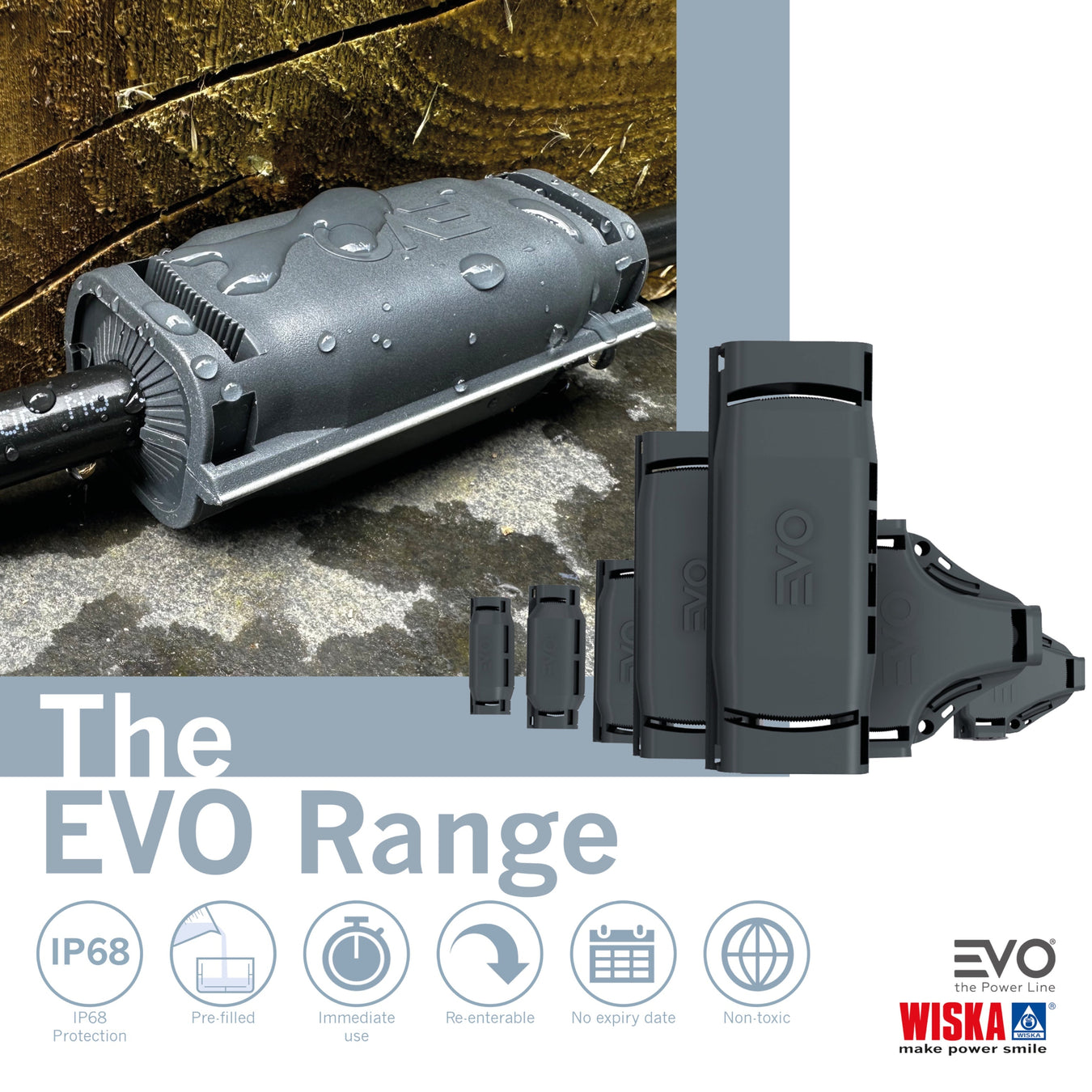 Wiska EVO Gel Insulated Joints