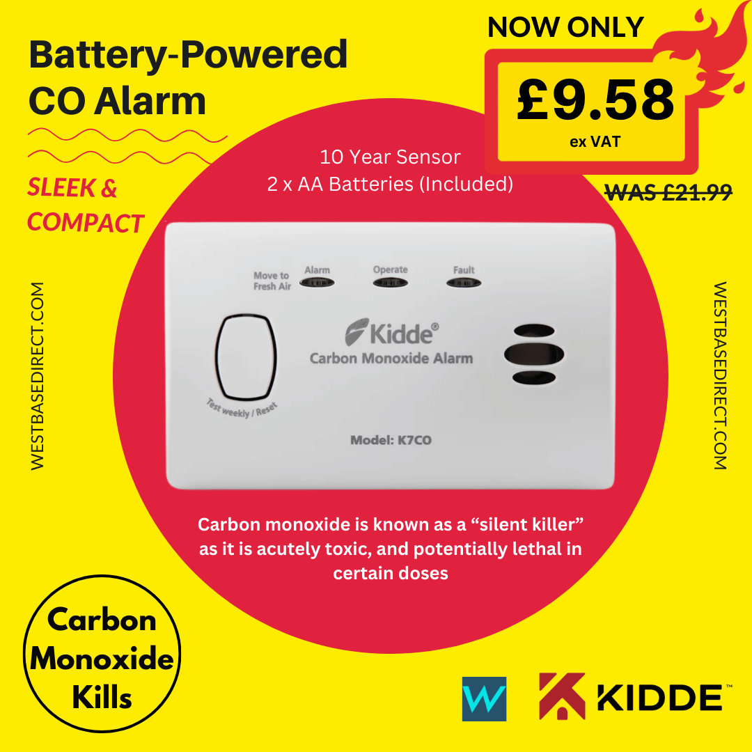 Kidde K7CO CO Carbon Monoxide Alarms 10-Year Sensor