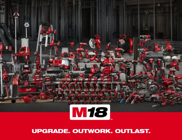 Milwaukee M18 Tools