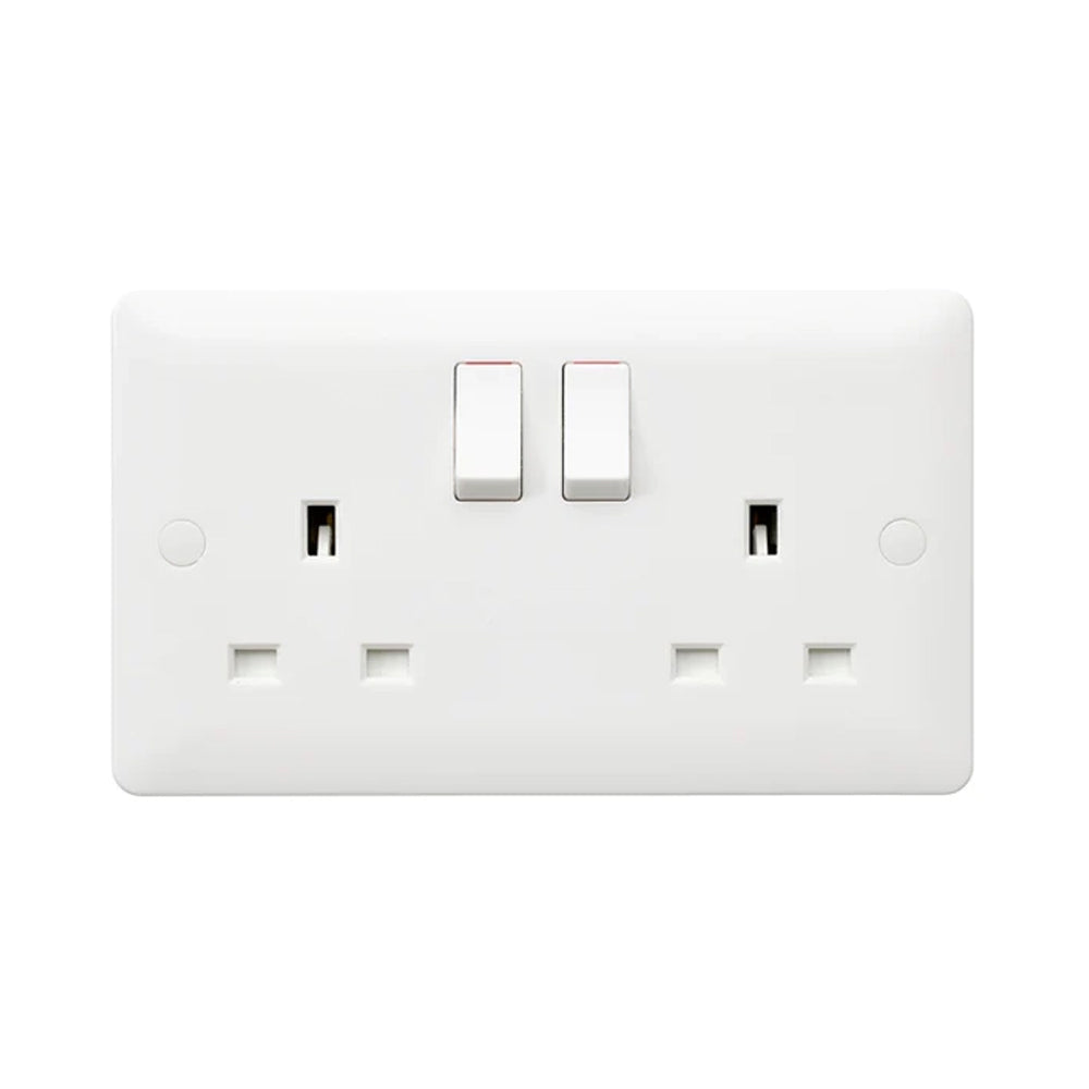 MK Base White Moulded Switches & Sockets