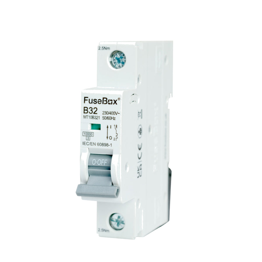 FuseBox Commercial MCBs 10kA 1P