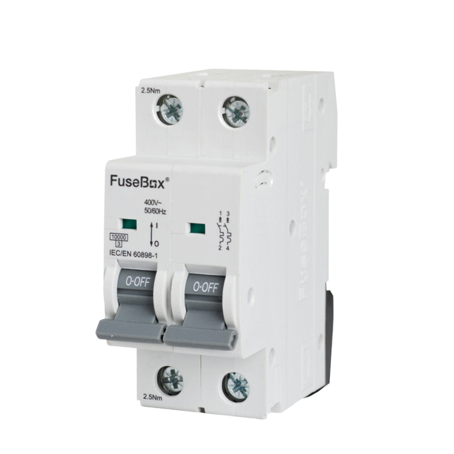 FuseBox Commercial MCBs 10kA 2P