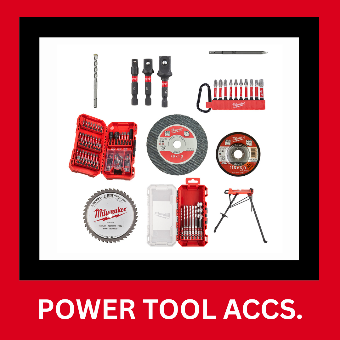 Explore our range of Milwaukee power tool accessories designed for durability and high performance on every job.