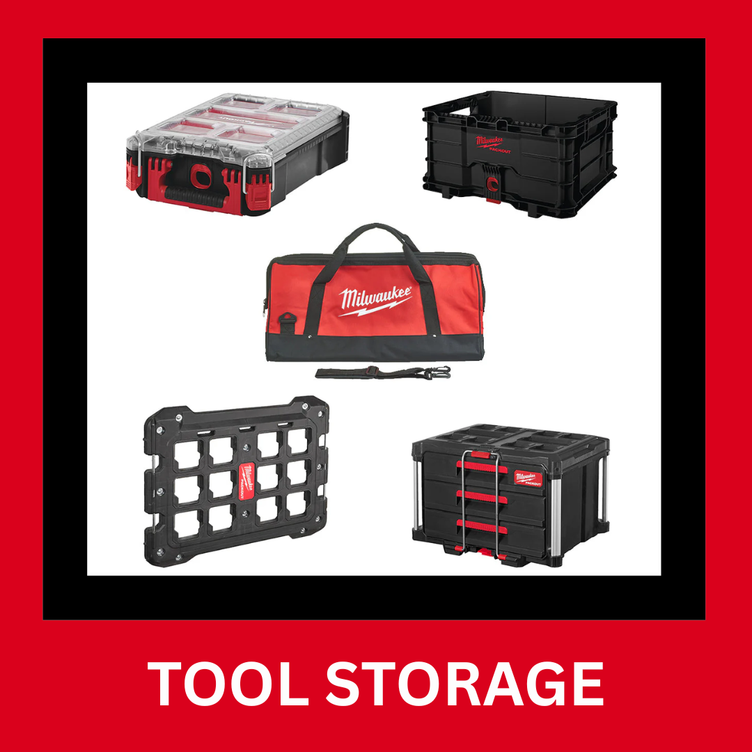 MILWAUKEE TOOL STORAGE AND TRANSPORT