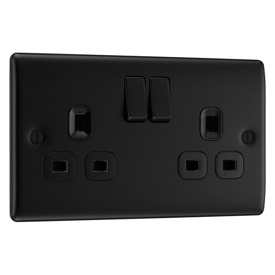 BG Electrical Nexus Metal Matt Black
