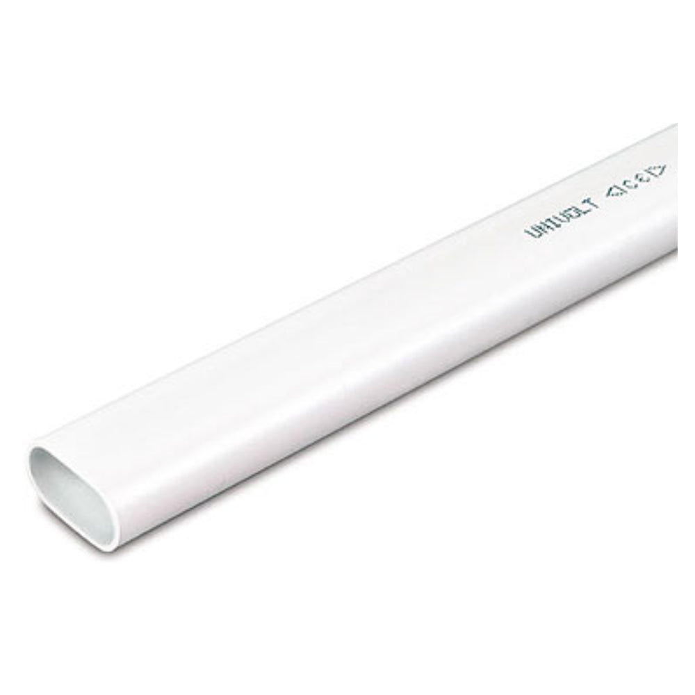 Oval Conduit for Discreet Cable Management