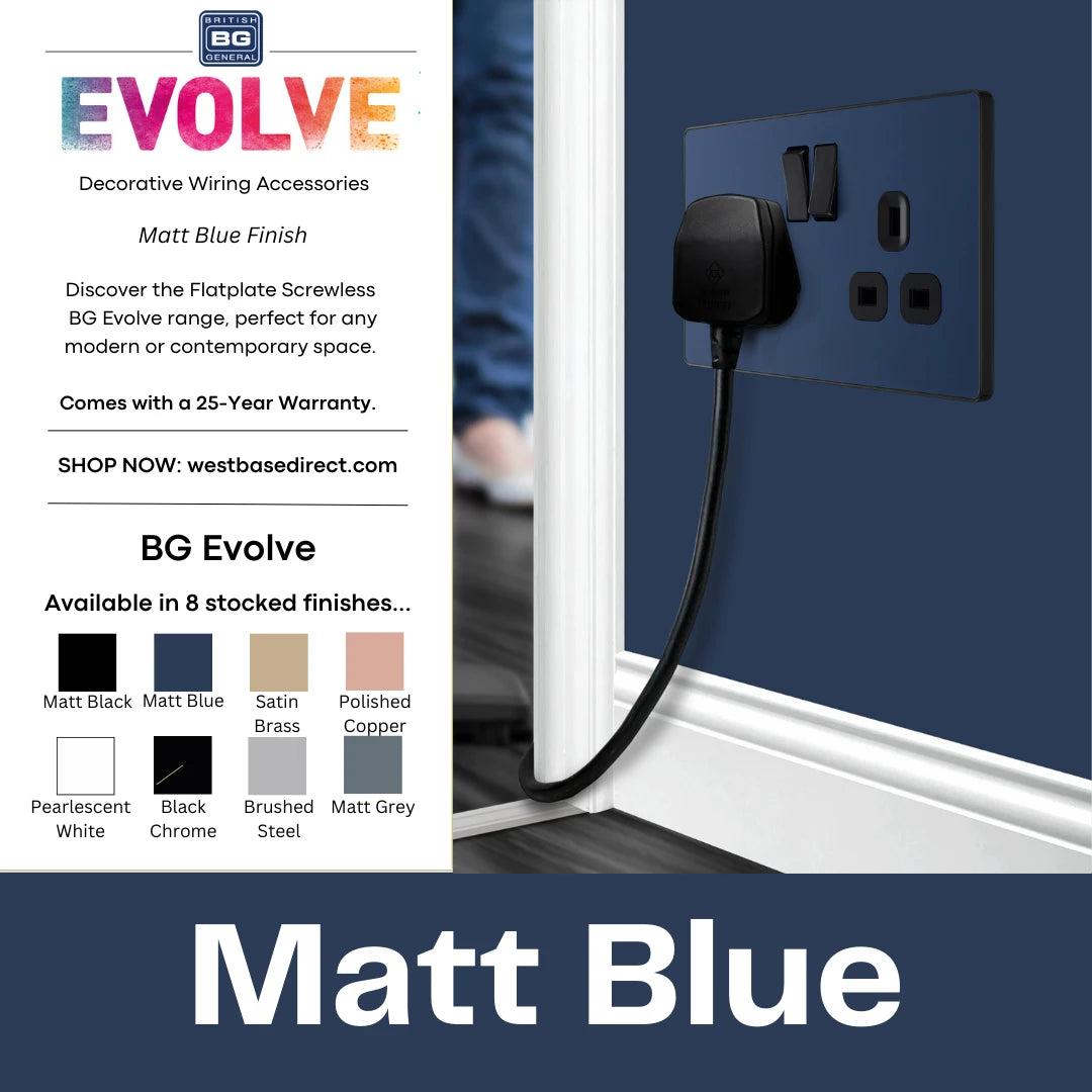 BG Evolve Matt Blue