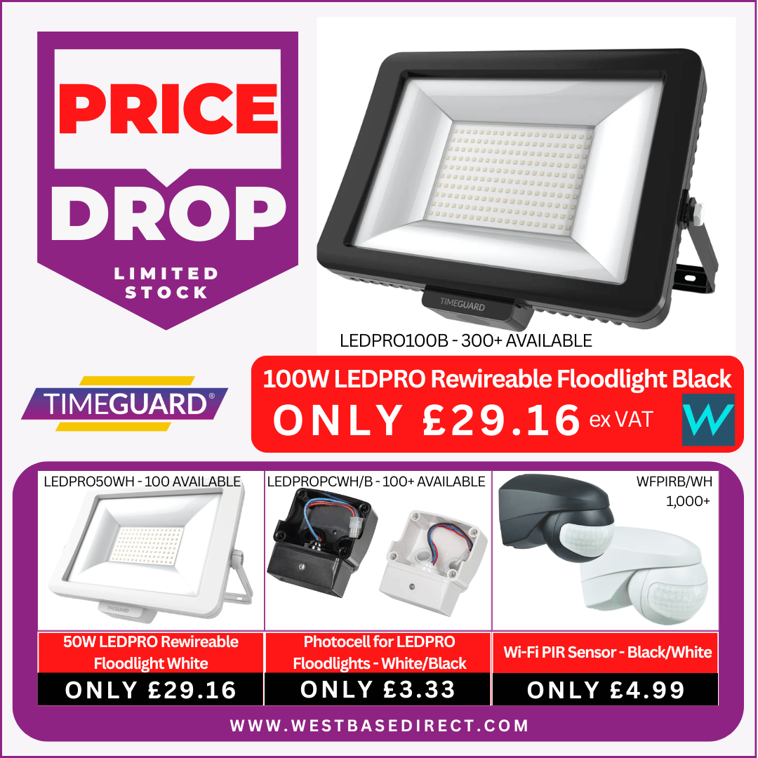 Timeguard Night Eye LEDPRO Floodlights