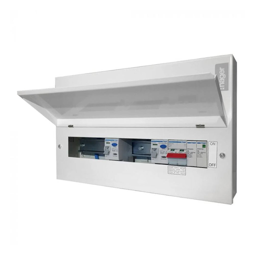 Hager Dual RCD Consumer Units