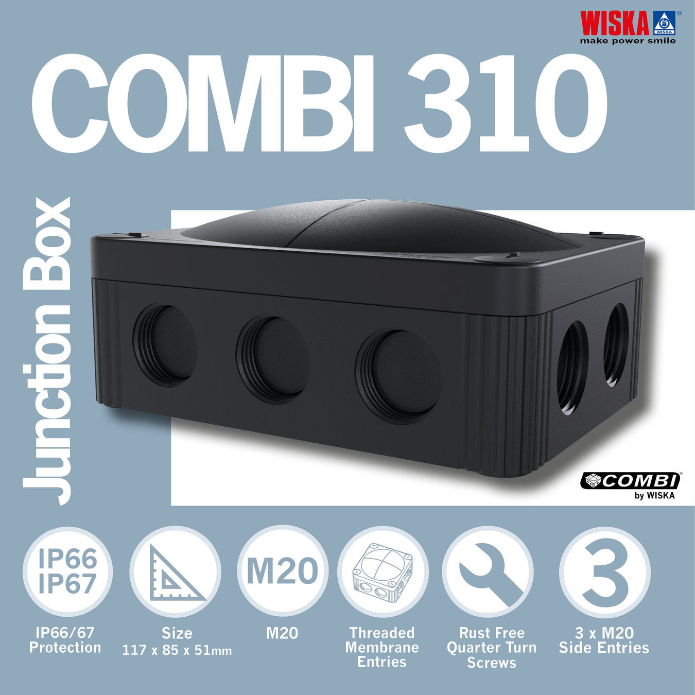 Wiska COMBI 310 Junction Boxes