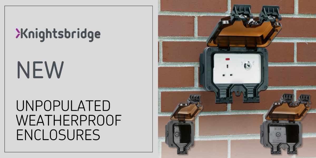 Knightsbridge Unpopulated Weatherproof Enclosures