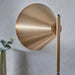 Endon 102369 Cape Task Floor Warm antique brass plate 10W LED E27 (Required) - westbasedirect.com
