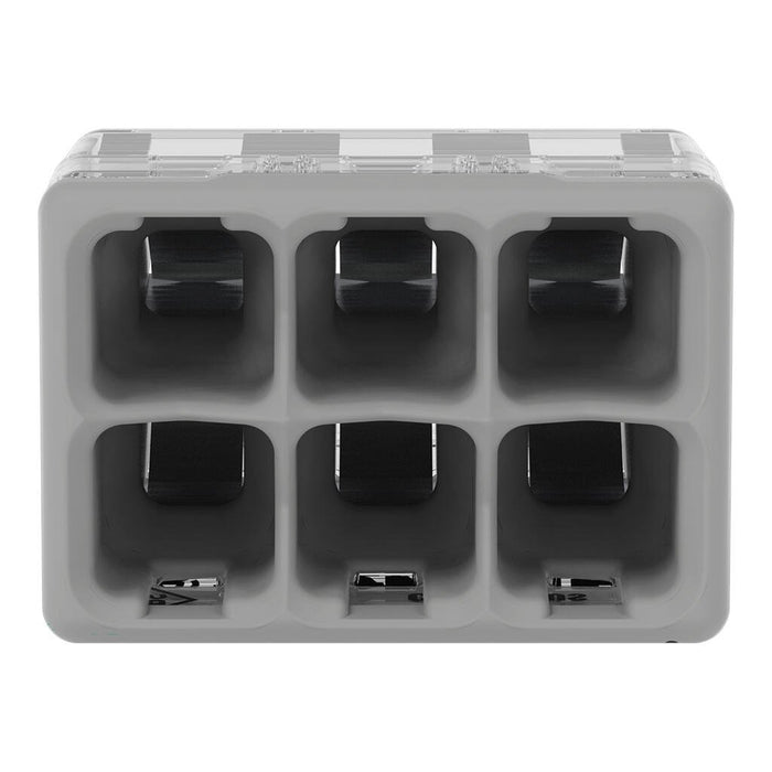 Wago 2773-406 6 Way 4mm² Compact Pushwire Connector Grey (50 Full Box)