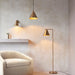 Endon 102893 Cape Wall Warm antique brass plate 7W LED E14 (Required) - westbasedirect.com