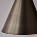 Endon 102894 Cape Wall Brushed antique bronze plate 7W LED E14 (Required) - westbasedirect.com