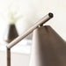 Endon 102895 Cape Task Floor Brushed antique bronze plate 10W LED E27 (Required) - westbasedirect.com