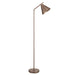 Endon 102895 Cape Task Floor Brushed antique bronze plate 10W LED E27 (Required) - westbasedirect.com