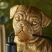 Endon 107324 Pug puppy Table Vintage gold paint & matt black 7W LED E14 (Required) - westbasedirect.com