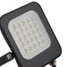 Saxby 107633 Guard 20W IP65 20W Matt black paint & clear glass 20W LED module (SMD 2835) Cool White - westbasedirect.com