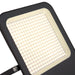 Saxby 107638 Guard 200W IP65 200W Matt black paint & clear glass 200W LED module (SMD 2835) Cool White - westbasedirect.com