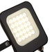 Saxby 107640 Guard PIR 20W Floodlight IP65 Matt Black Paint & Clear Glass Cool White 4000K - westbasedirect.com