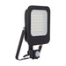 Saxby 107641 Guard PIR 30W Floodlight IP65 Matt Black Paint & Clear Glass Cool White 4000K - westbasedirect.com