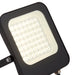 Saxby 107641 Guard PIR 30W Floodlight IP65 Matt Black Paint & Clear Glass Cool White 4000K - westbasedirect.com