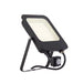 Saxby 107642 Guard PIR 50W Floodlight IP65 Matt Black Paint & Clear Glass Cool White 4000K - westbasedirect.com