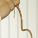 Endon 108126 Classic Flexi Reader Floor Brushed aged brass plate 7W LED GU10 (Required) - westbasedirect.com