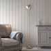 Endon 108127 Classic Flexi Reader Floor Bright nickel plate 7W LED GU10 (Required) - westbasedirect.com