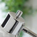 Endon 108127 Classic Flexi Reader Floor Bright nickel plate 7W LED GU10 (Required) - westbasedirect.com