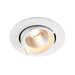 Saxby 108289 Axial CCT 15W Round 15W Matt white paint & clear pc 15W LED module (COB) CCT - westbasedirect.com