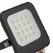 Saxby 108672 Guard PIR Override 10W IP65 10W Matt black paint & clear glass 10W LED module (SMD 2835) Cool White - westbasedirect.com