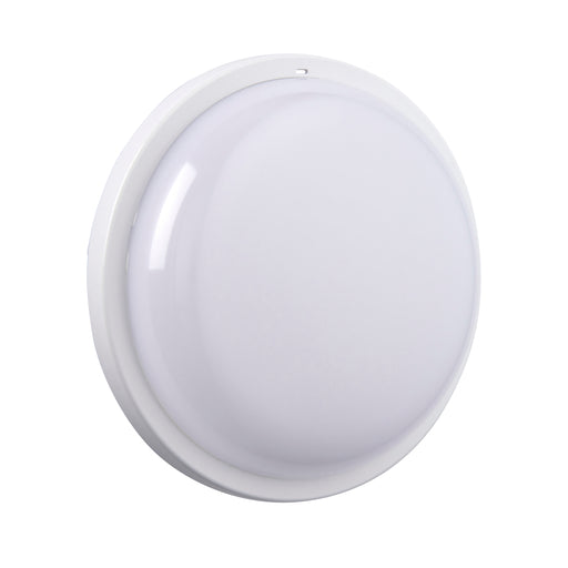 Saxby 108745 Rond Plus CCT IP65 15W Opal & gloss white pc 15W LED module (SMD 2835  CCT) CCT - westbasedirect.com