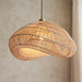 Endon 109203 Misra Pendant Shade Natural rattan 10W LED E27 or B22 (Required) - westbasedirect.com