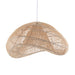 Endon 109203 Misra Pendant Shade Natural rattan 10W LED E27 or B22 (Required) - westbasedirect.com